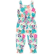 Disney Minnie Mouse Big Girls Sleeveless Romper Toddler to Big Kid